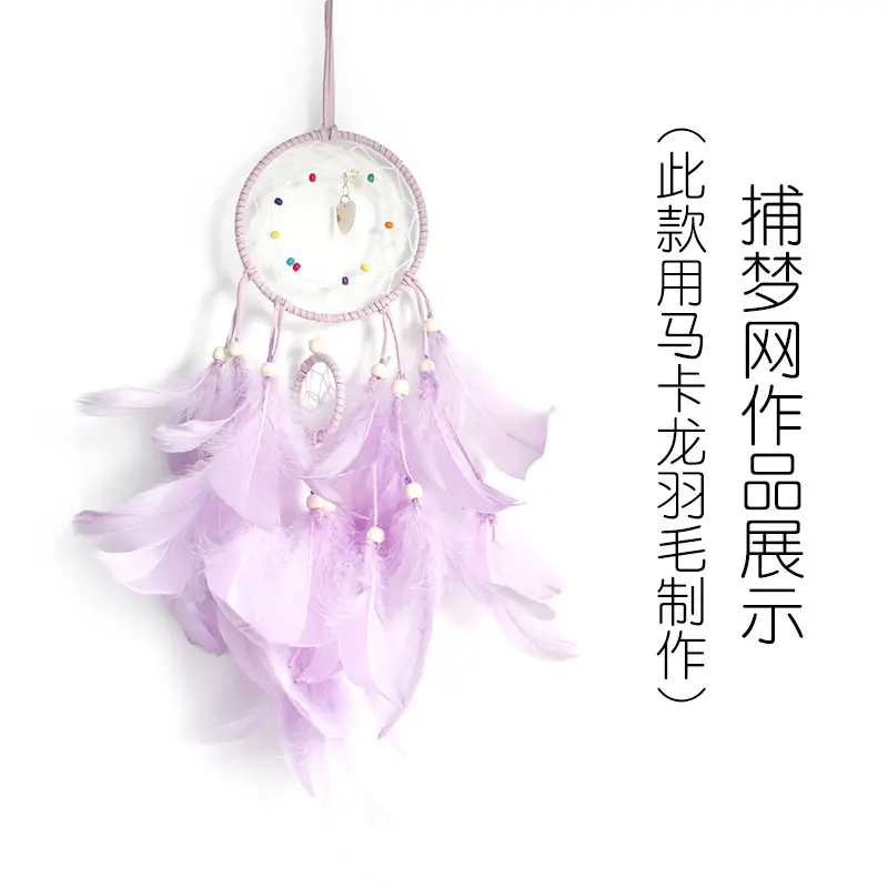 50 Pcs Colorful Feather DIY Decoration for Kids