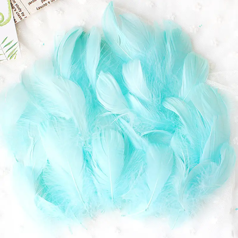 50 Pcs Colorful Feather DIY Decoration for Kids