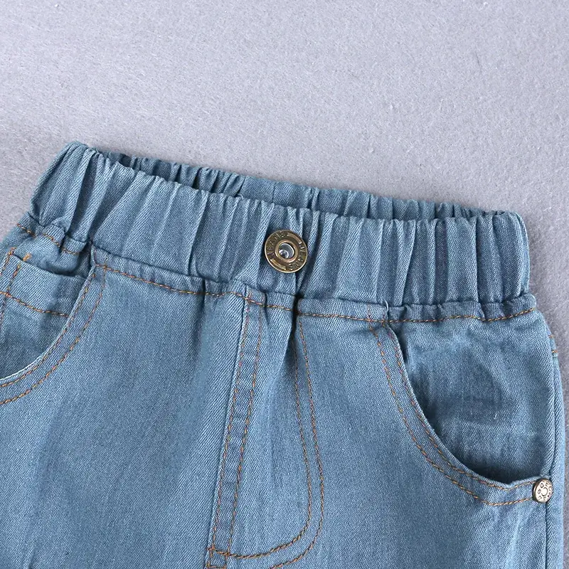 Boys 2Pc Denim Shorts Set Summer 2025 - Image 4