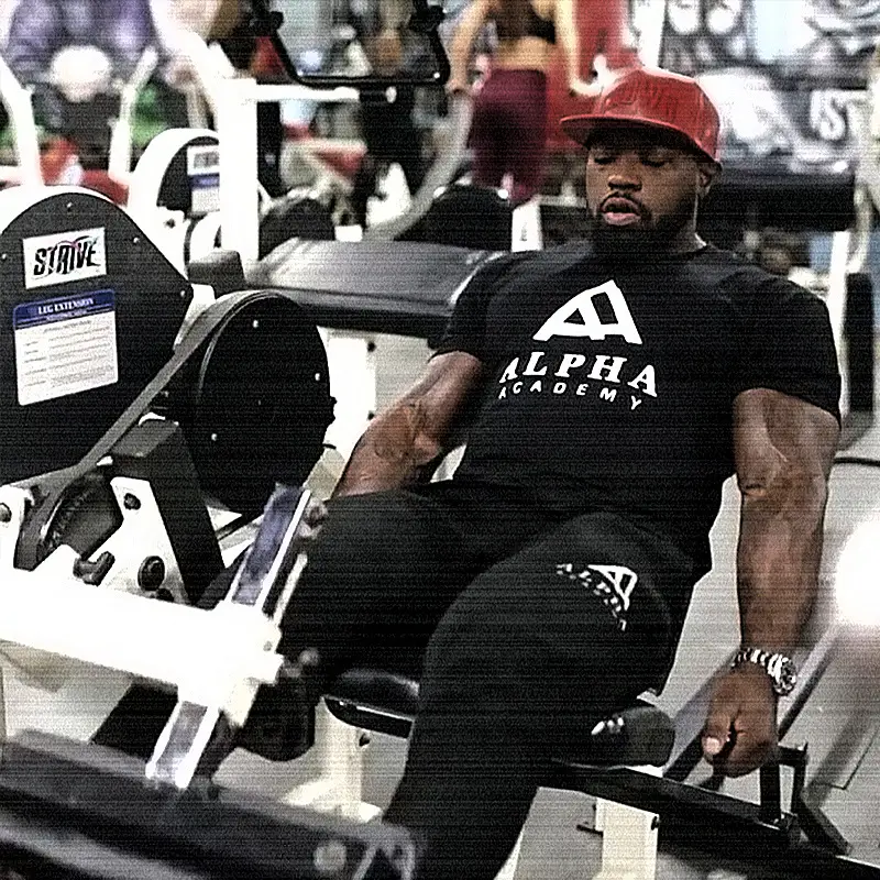 Alpha Academy Men's Black Gym T-Shirt