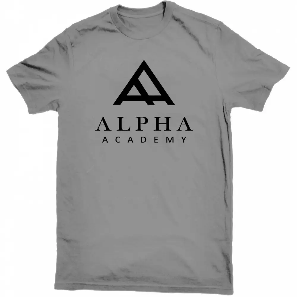 Alpha Academy Men's Black Gym T-Shirt