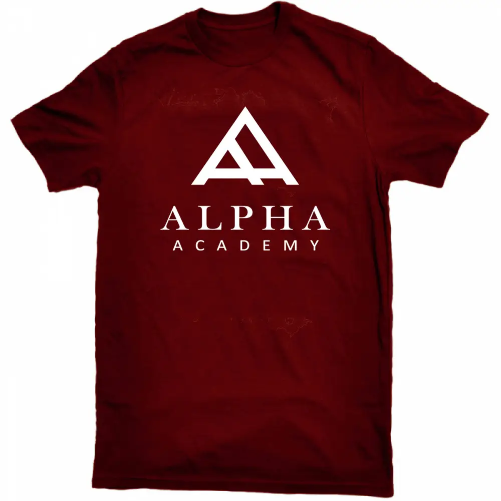 Alpha Academy Men's Black Gym T-Shirt
