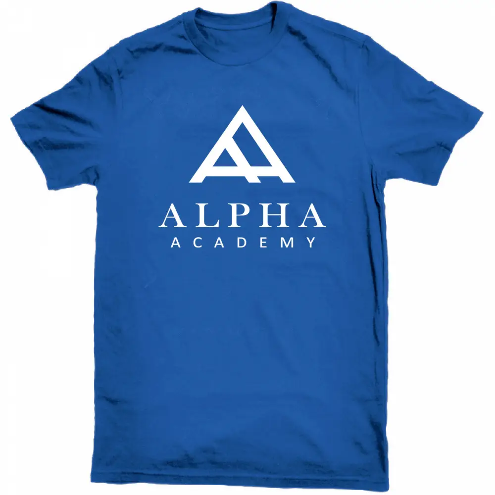 Alpha Academy Men's Black Gym T-Shirt