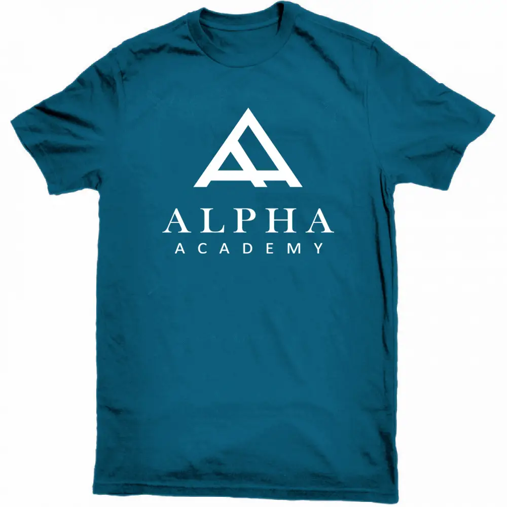 Alpha Academy Men's Black Gym T-Shirt