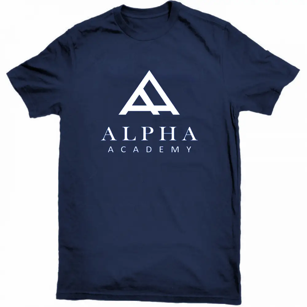 Alpha Academy Men's Black Gym T-Shirt