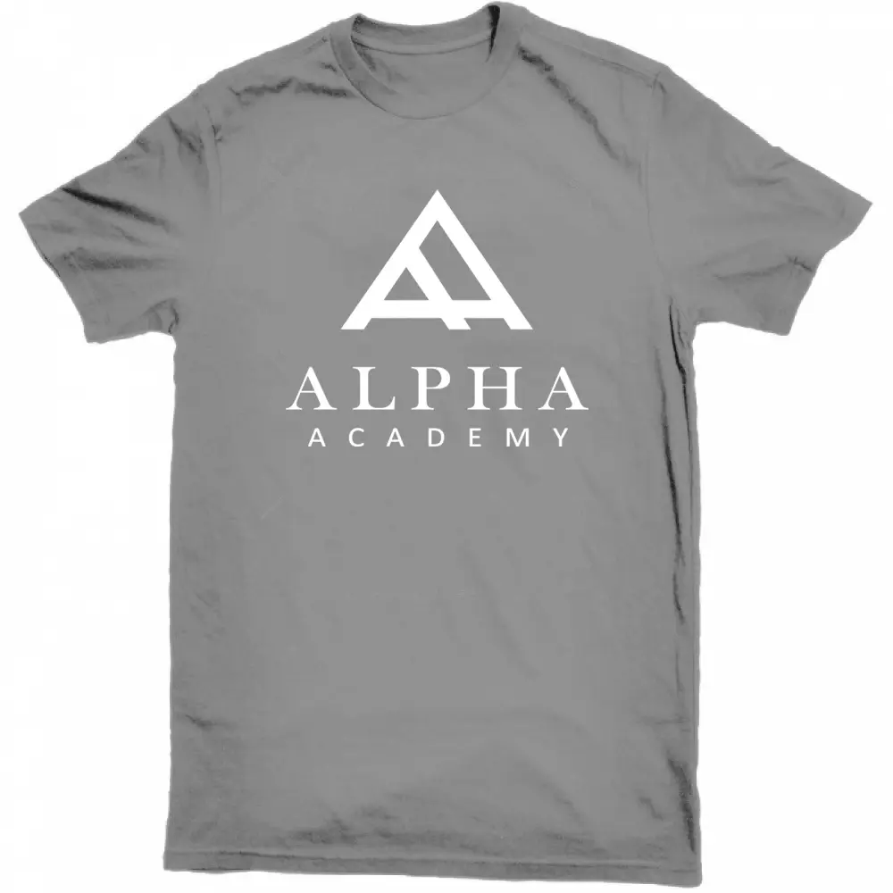 Alpha Academy Men's Black Gym T-Shirt