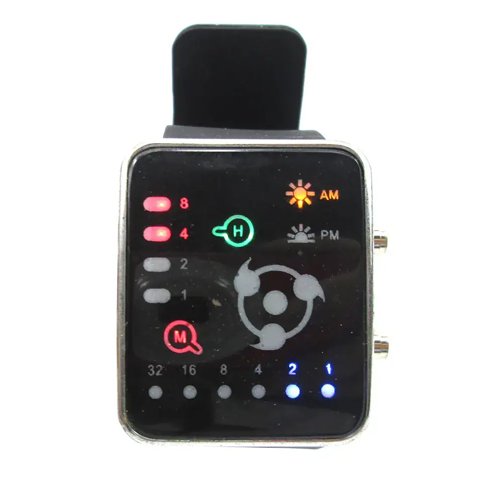 AliExpress LED Colorful Square Watch with Death Note Design - Image 5