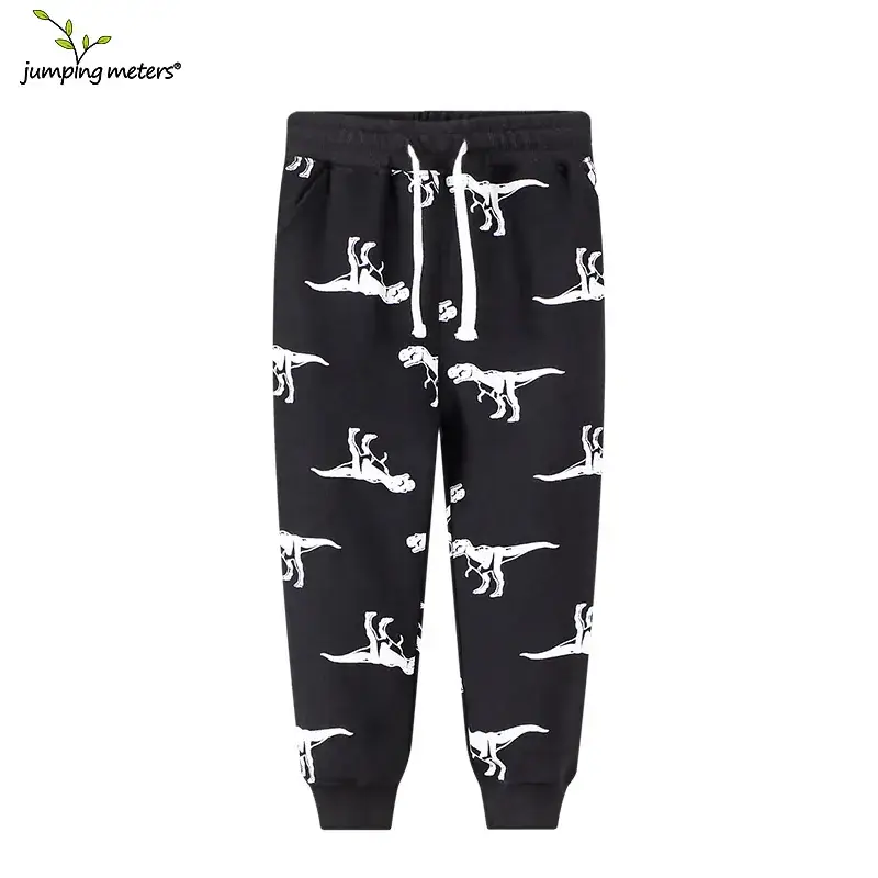 Kids Dinosaur Pants Black Sweatshirt Set Small Medium - Image 3
