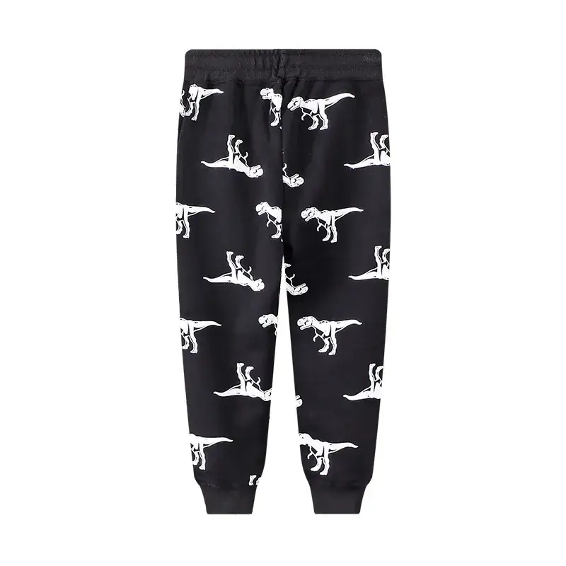 Kids Dinosaur Pants Black Sweatshirt Set Small Medium - Image 6