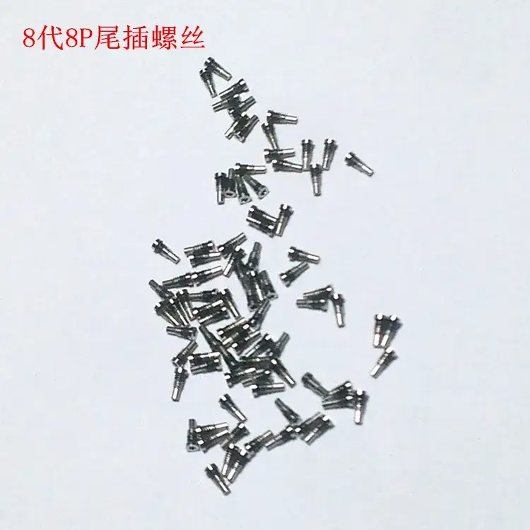 8 Generation iPhone Tail Screw 8 P Black Gold - Image 2