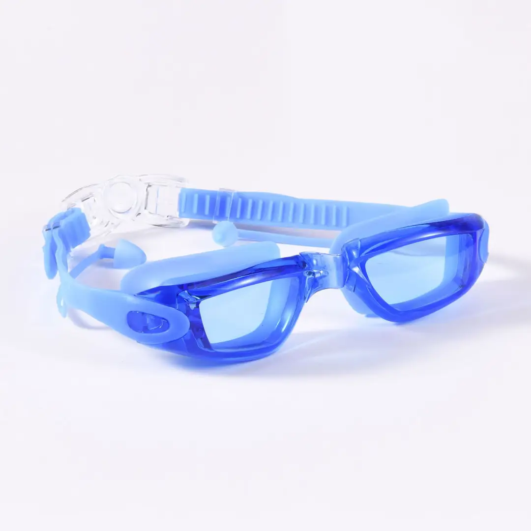 Cross-Border High-Definition Swimming Goggles, Anti-Fog, Eye-Proof, Silicone Myopia Glasses, Waterproof Swimming Equipment, Electroplated Swimming Goggles Wholesale