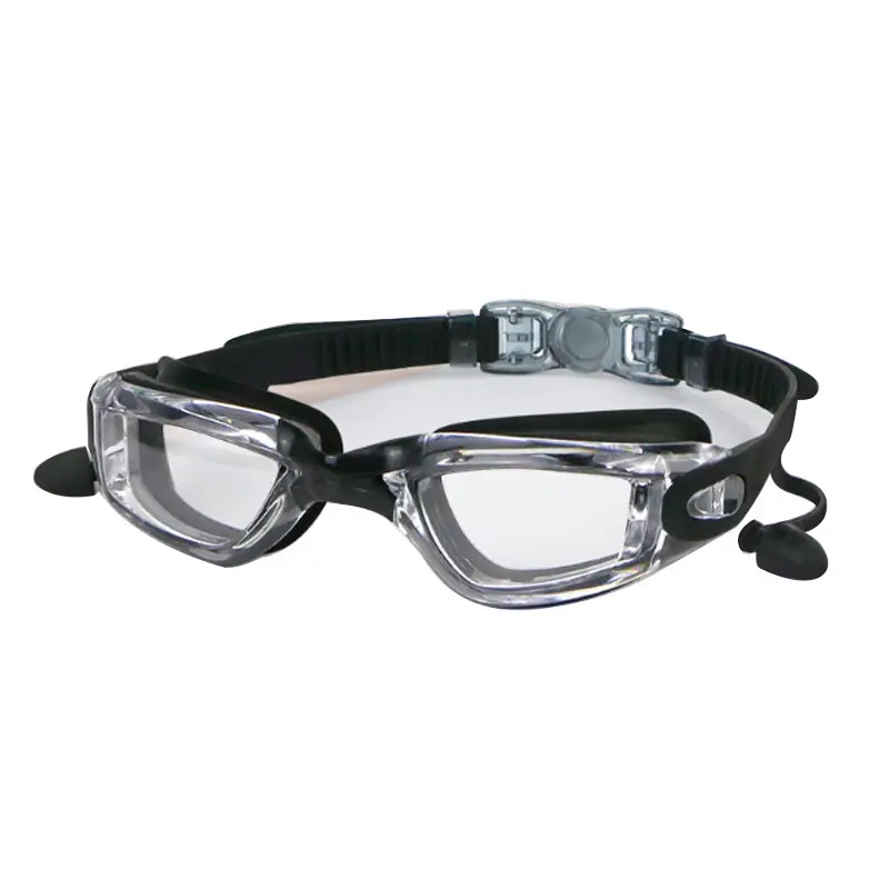 Cross-Border High-Definition Swimming Goggles, Anti-Fog, Eye-Proof, Silicone Myopia Glasses, Waterproof Swimming Equipment, Electroplated Swimming Goggles Wholesale
