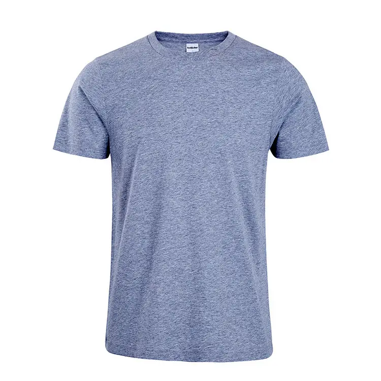 Orange Cotton Short Sleeve T-Shirt for Men