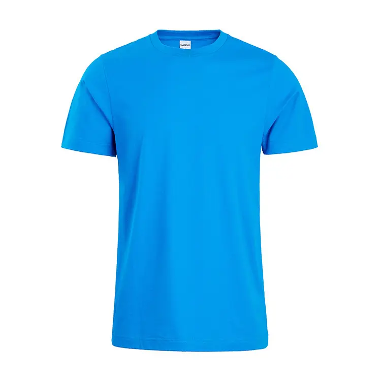 Orange Cotton Short Sleeve T-Shirt for Men