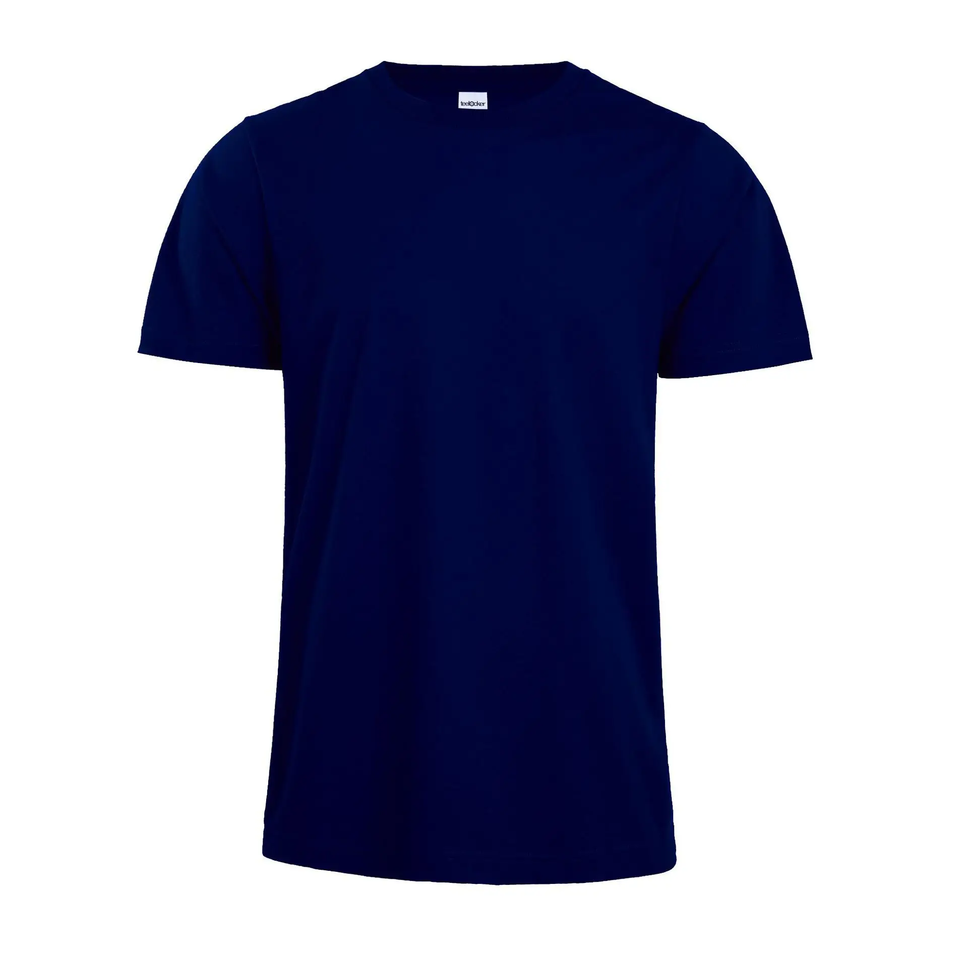 Orange Cotton Short Sleeve T-Shirt for Men