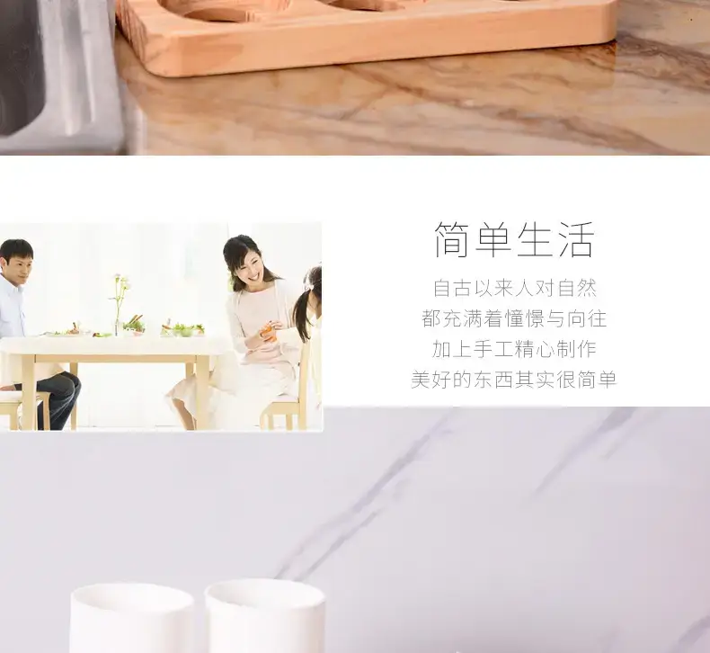 Cross-Border Pine Base Chopstick Barrel Storage Box — feature 8