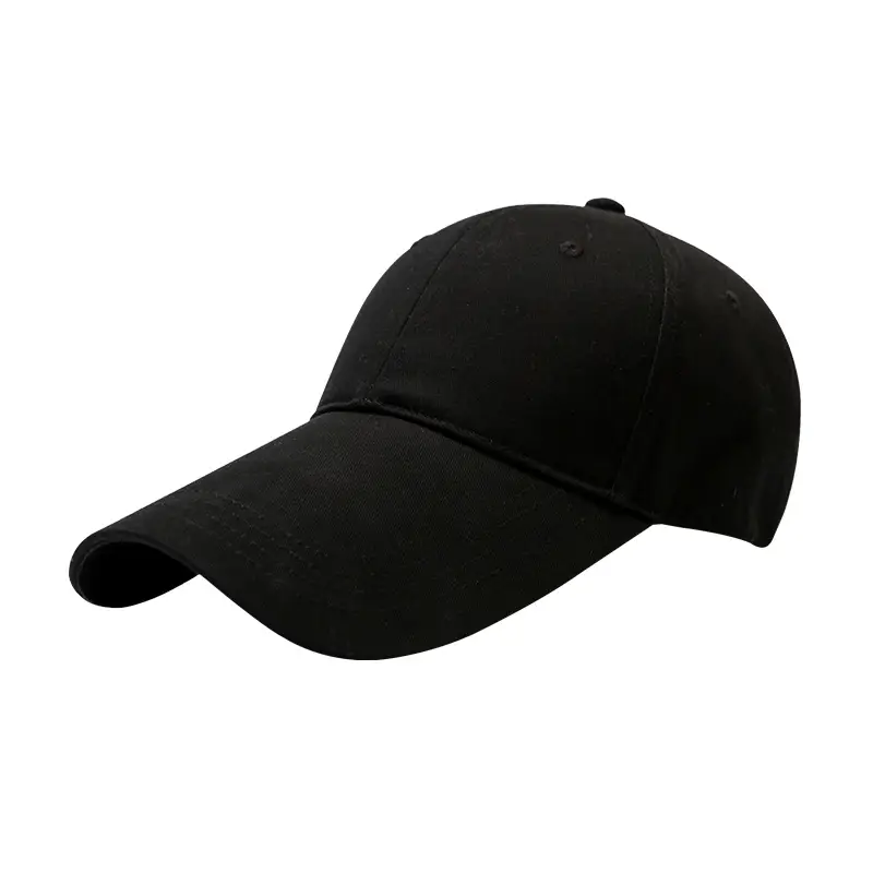 11cm Long Brim Black Baseball Cap for Women - Image 7
