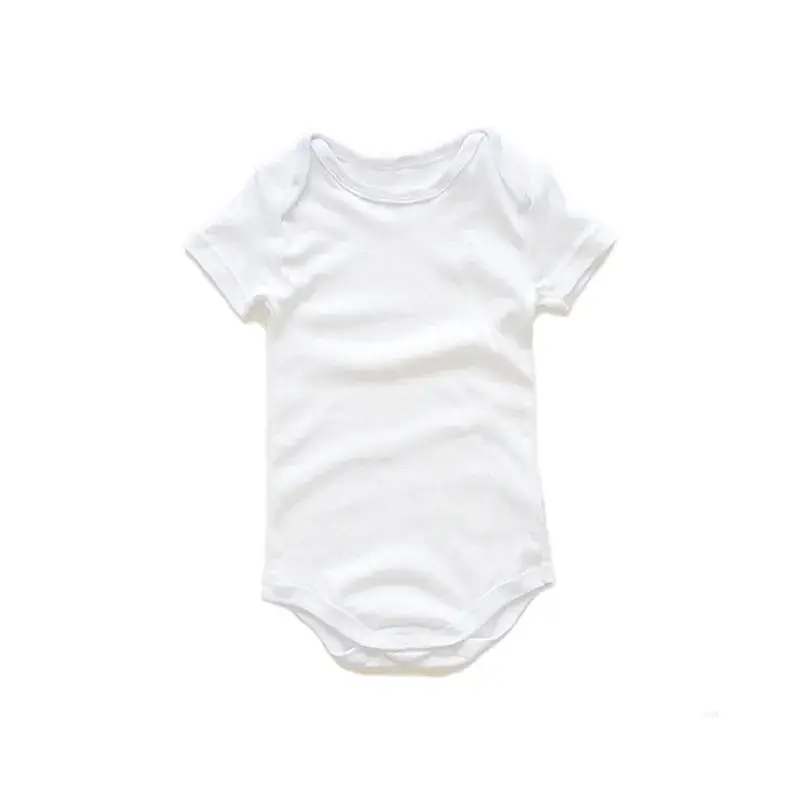 Baby Cotton Vest White Blue Summer Climbing Suit - Image 12