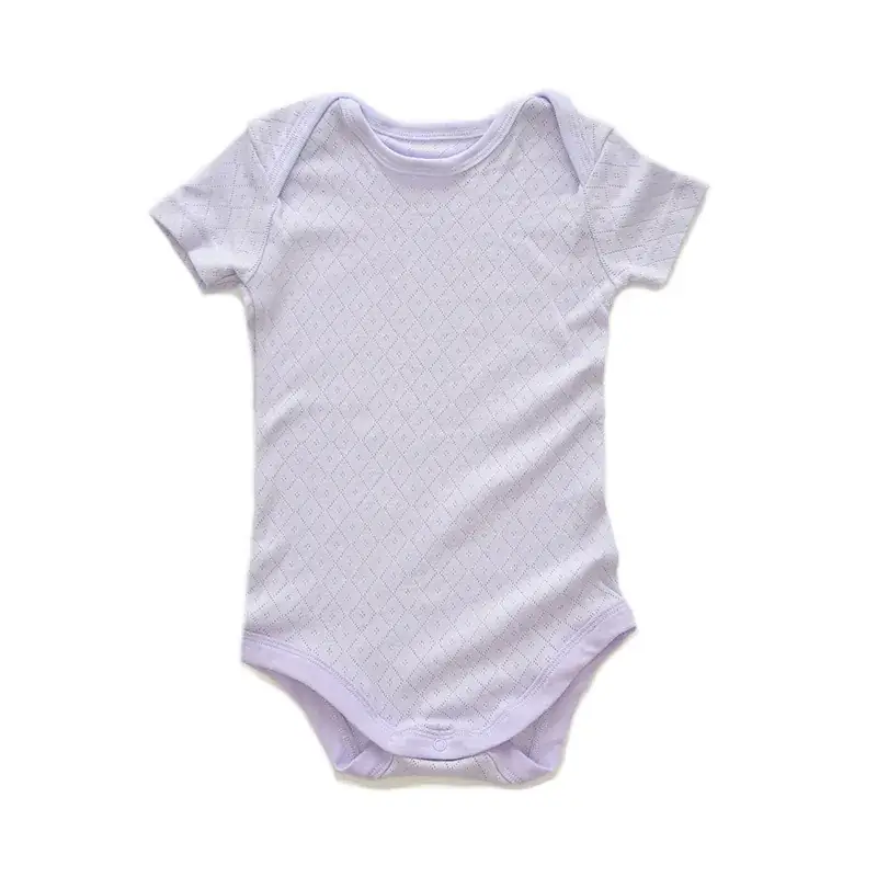 Baby Cotton Vest White Blue Summer Climbing Suit - Image 13