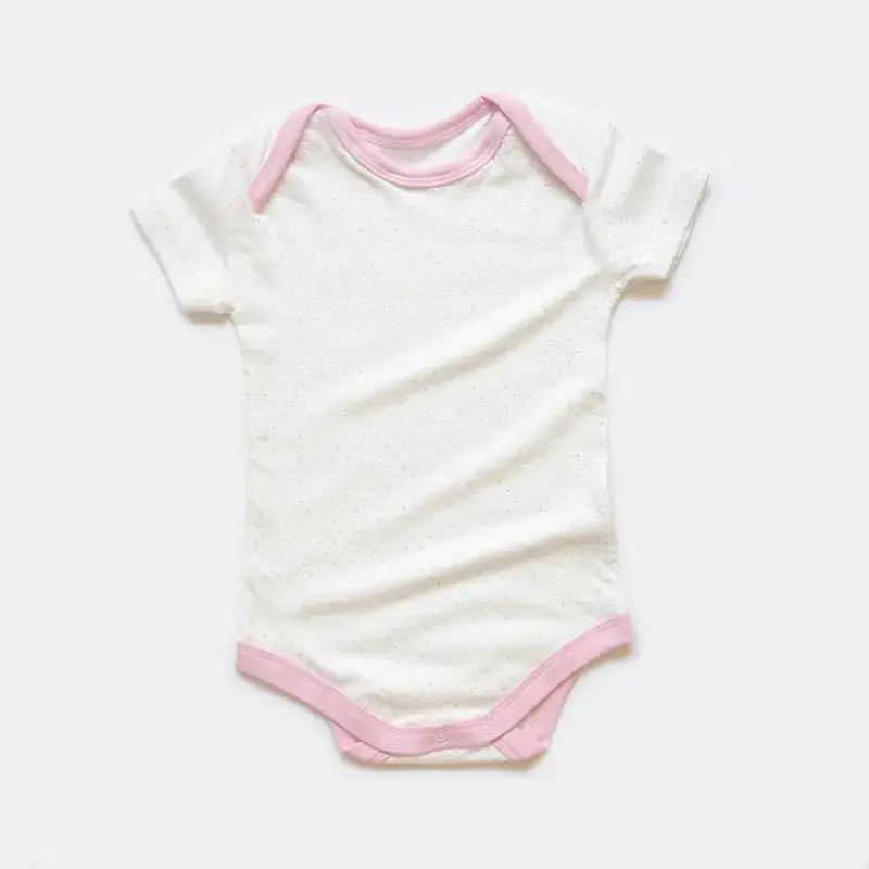 Baby Cotton Vest White Blue Summer Climbing Suit - Image 15