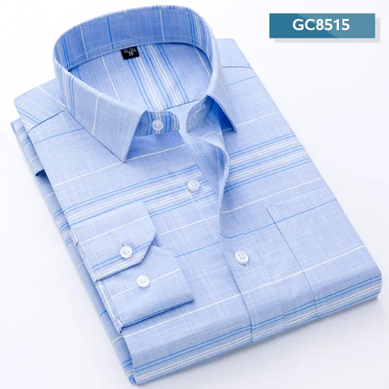 Men's Pink Plaid Button-Up Shirt Premium Quality - Image 3