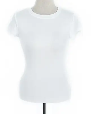 K-Style Slim Fit T-Shirt Women Light Pink - Image 3