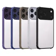 Magnetic Phone Case iPhone15 Ultra Drop Resistant Black Silver Carbon Fiber — feature 29