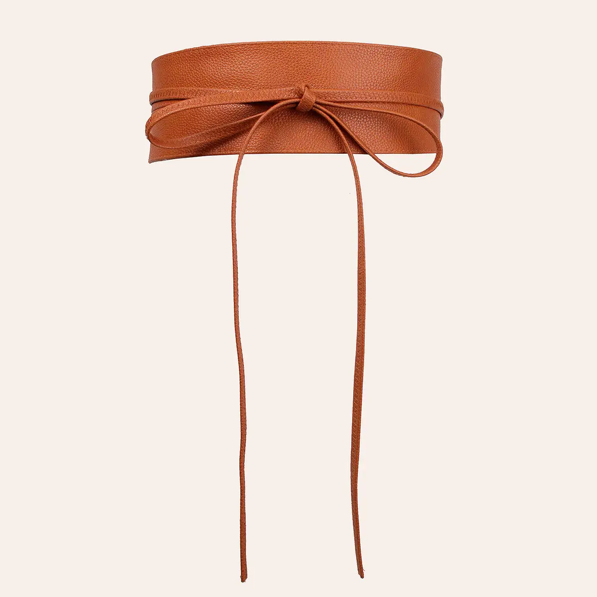 Black Wide Ribbon Bow Knot Waist Belt for Women