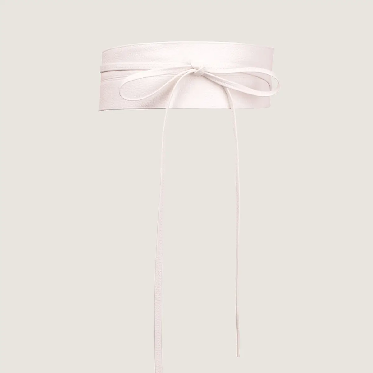 Black Wide Ribbon Bow Knot Waist Belt for Women
