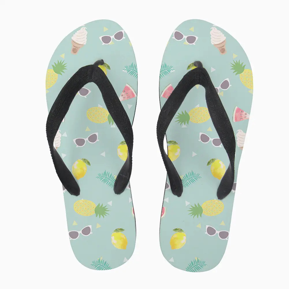 2020 Fruit Print Flip Flops Ice Cool Summer Sandals