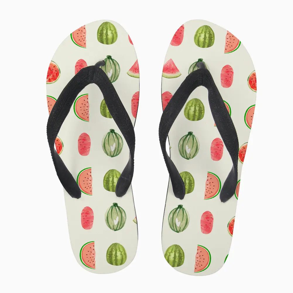 2020 Fruit Print Flip Flops Ice Cool Summer Sandals
