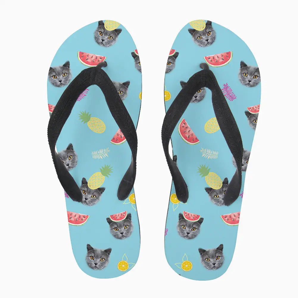 2020 Fruit Print Flip Flops Ice Cool Summer Sandals