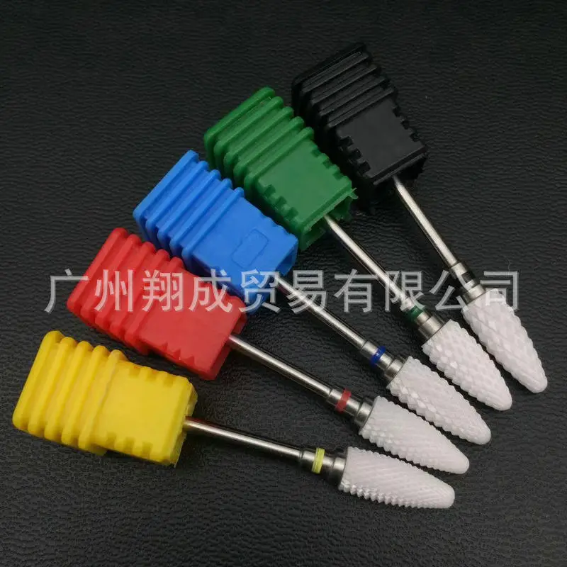 Ceramic Rocket Head Grinder for Nail Removal and Dead Skin