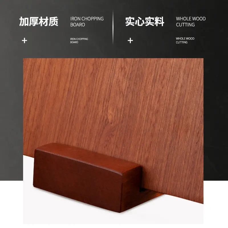 Ebony Cutting Board Rack for Kitchen Knife Holder - Image 4