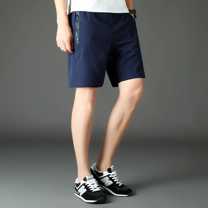 Black Quick-Drying Couple Beach Shorts 2018 - Image 8