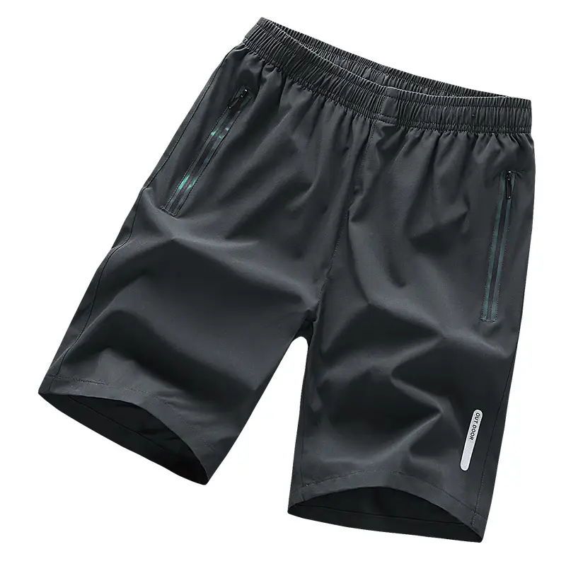 Black Quick-Drying Couple Beach Shorts 2018 - Image 2