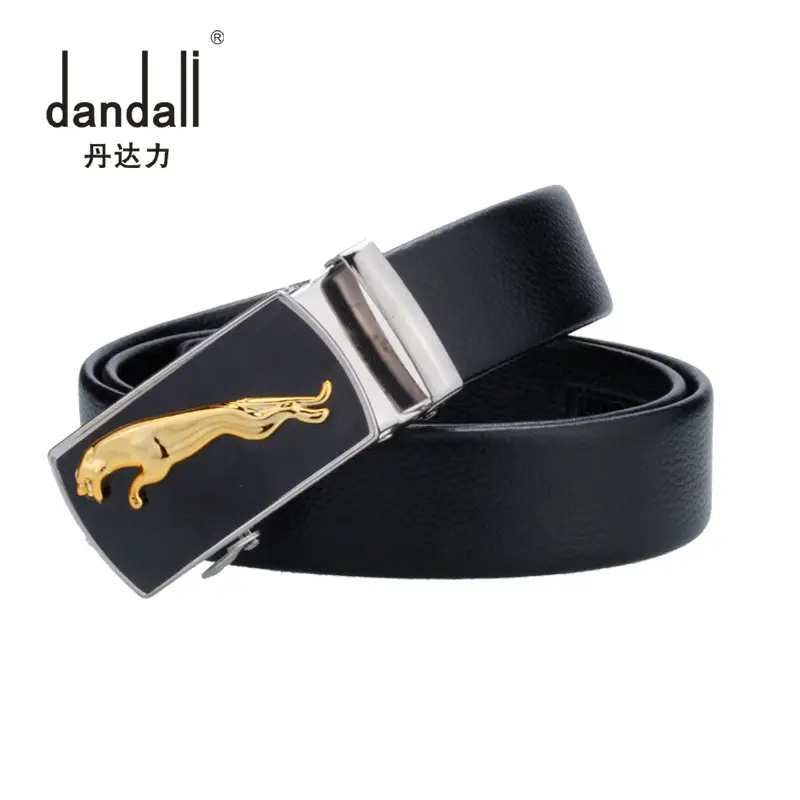 Men's Dindali Leather Belt with Automatic Buckle - Image 18