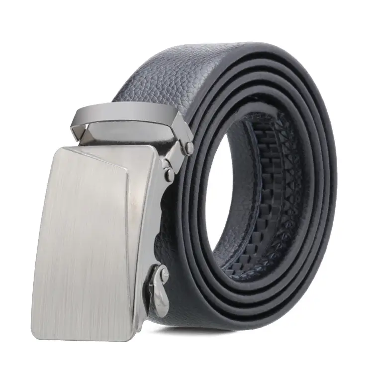 Men's Dindali Leather Belt with Automatic Buckle - Image 10