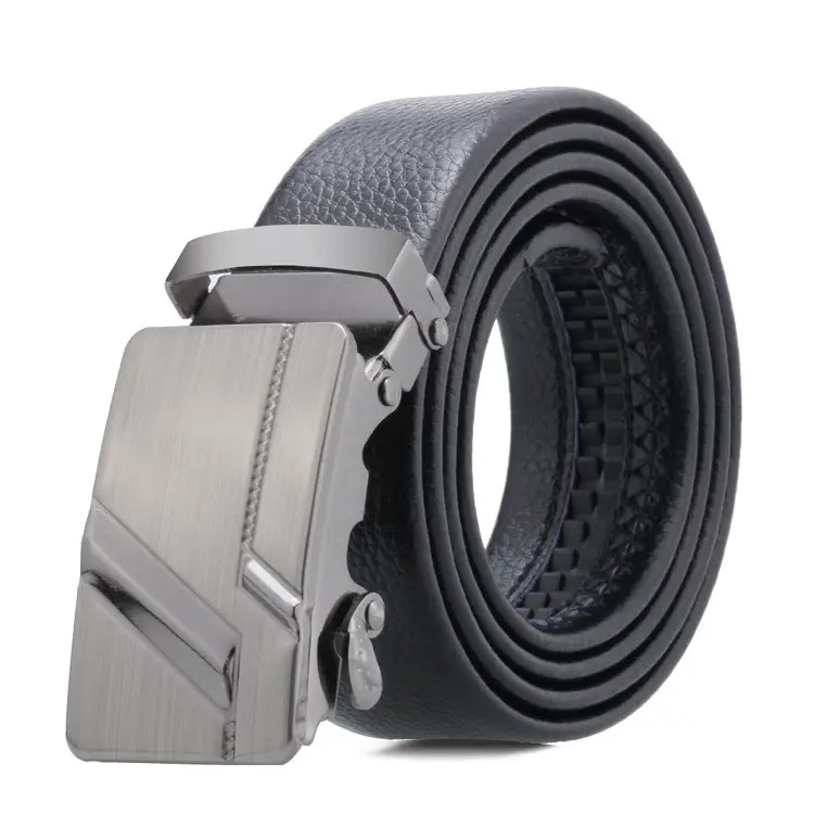 Men's Dindali Leather Belt with Automatic Buckle - Image 8