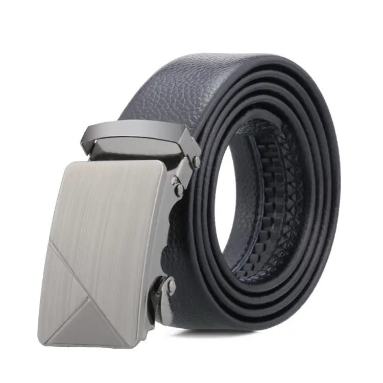 Men's Dindali Leather Belt with Automatic Buckle - Image 9