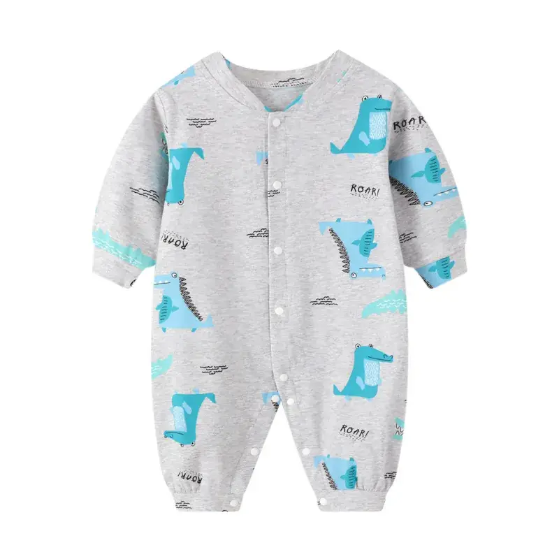 Baby Crossbody Suit Grey Numbered 7 Cotton Spring Autumn - Image 23