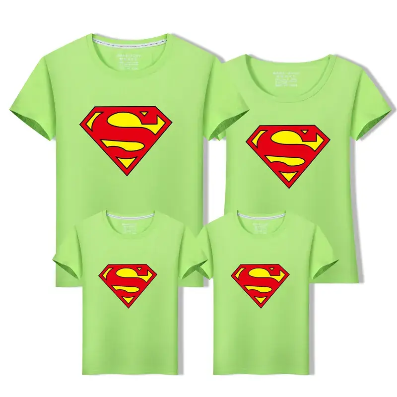 Superman Family T-Shirt Set Blue 2020 - Image 7
