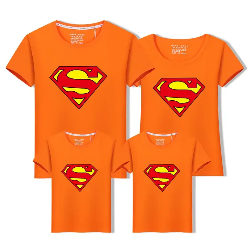 Superman Family T-Shirt Set Blue 2020 - Image 9