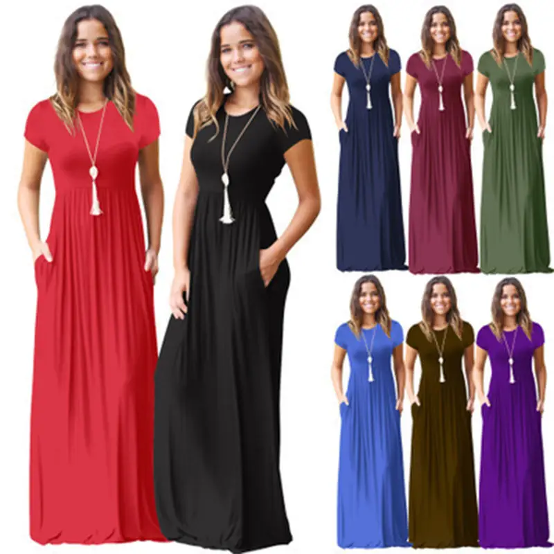 Blue Long Sleeve Slim Fit Dress for Women - Image 14