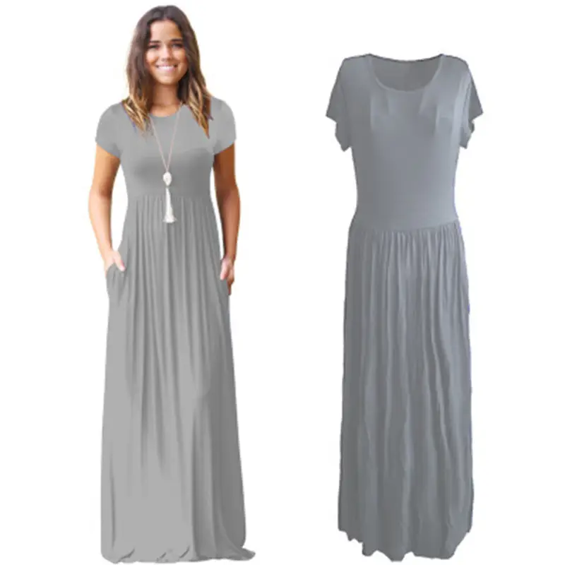Blue Long Sleeve Slim Fit Dress for Women - Image 17