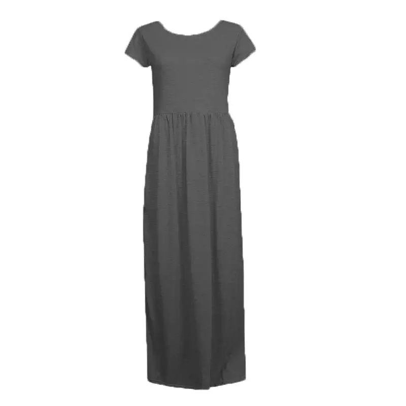 Blue Long Sleeve Slim Fit Dress for Women - Image 11