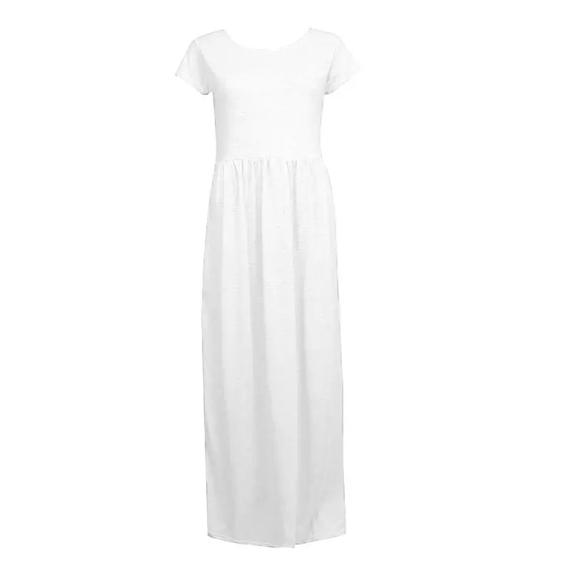 Blue Long Sleeve Slim Fit Dress for Women - Image 3