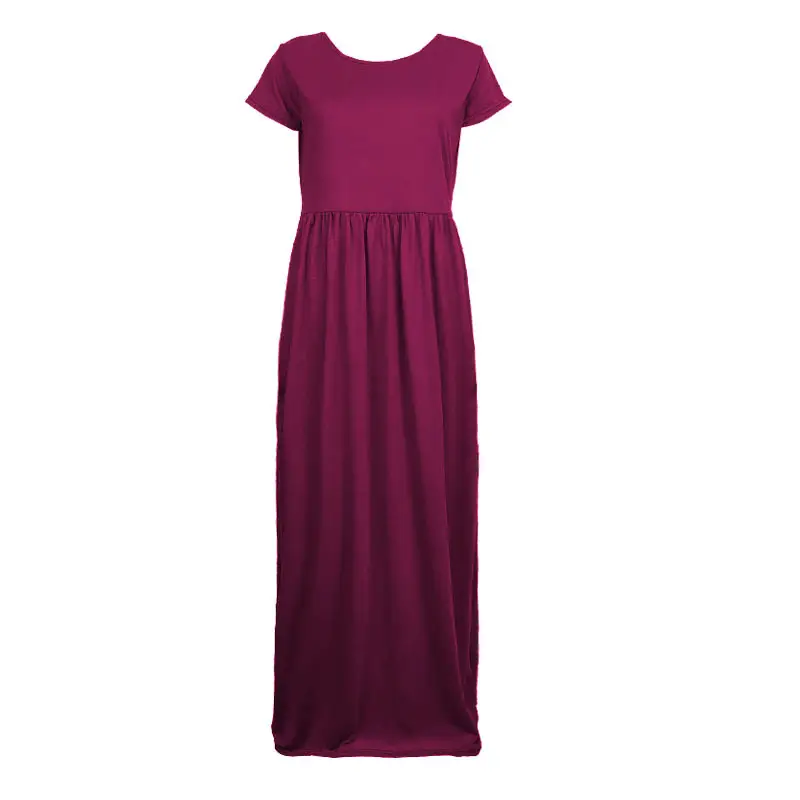 Blue Long Sleeve Slim Fit Dress for Women - Image 4