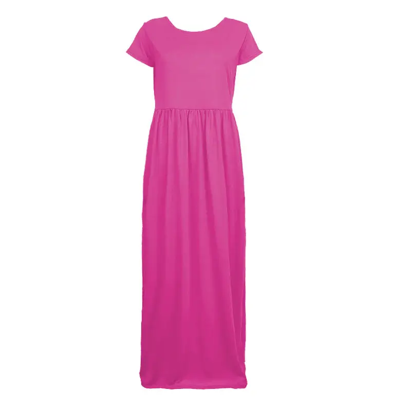 Blue Long Sleeve Slim Fit Dress for Women - Image 5