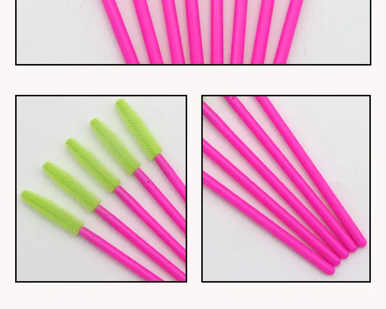 Disposable Rose Silicone Eyelash Brush 50pcs Pack — feature 11